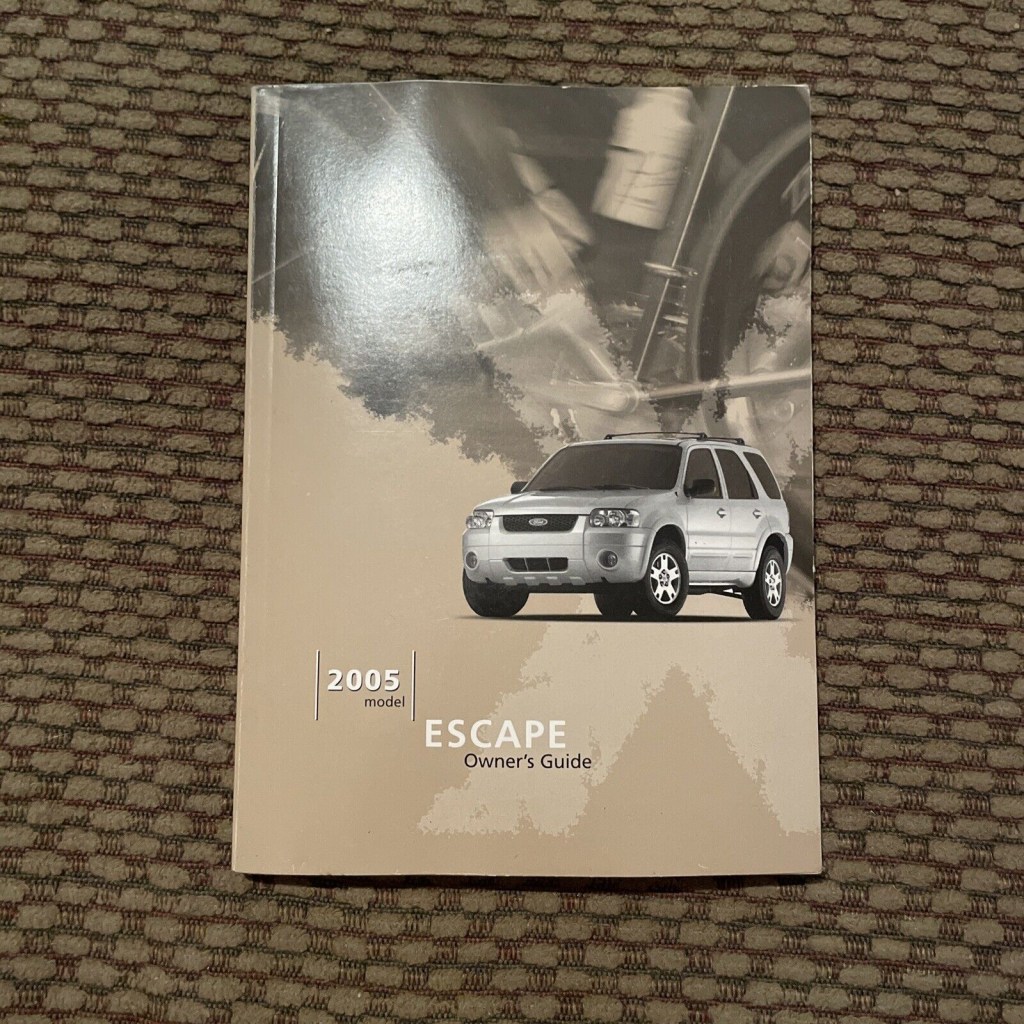 Picture of: 20 Ford Escape Owners Manual Guide Book Booklet