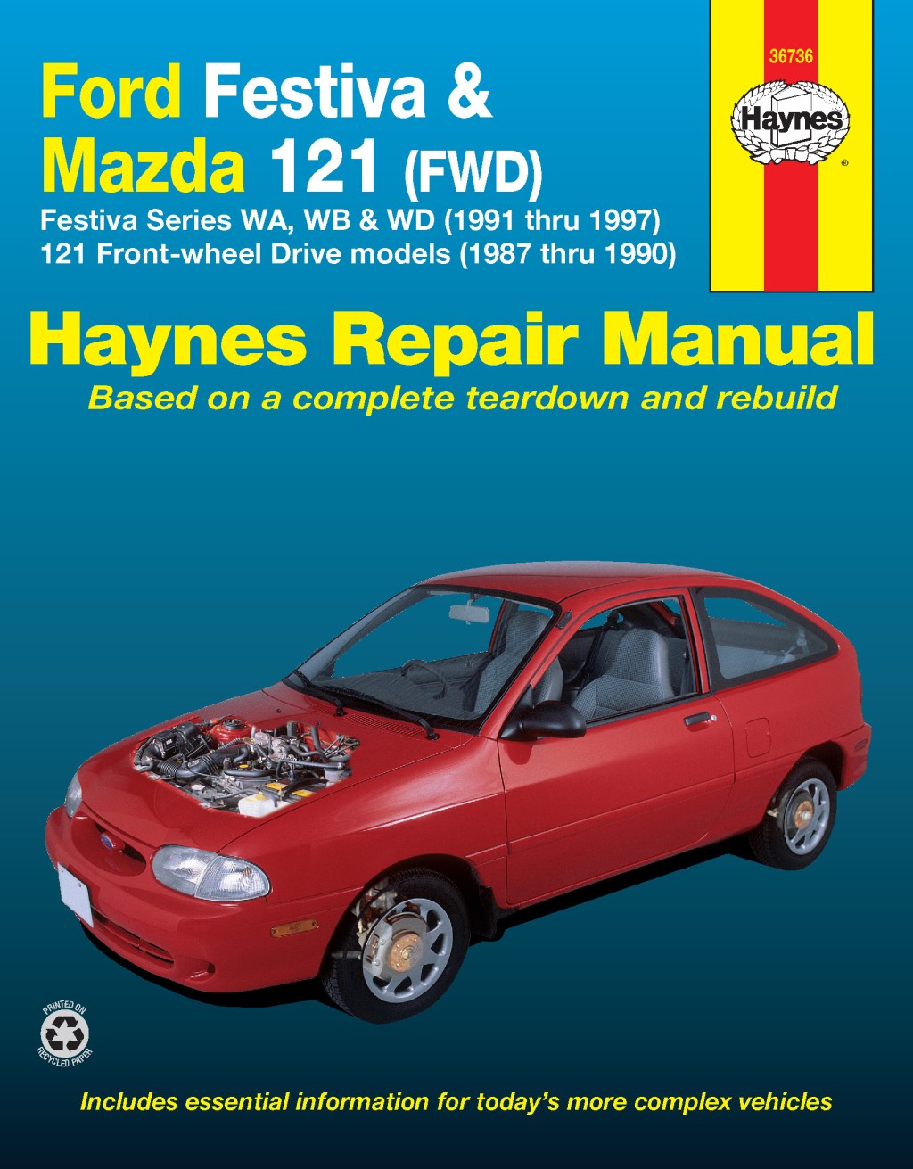 Picture of: Bundle: Ford Festiva (-) and Mazda  (-) Haynes Repair Manual