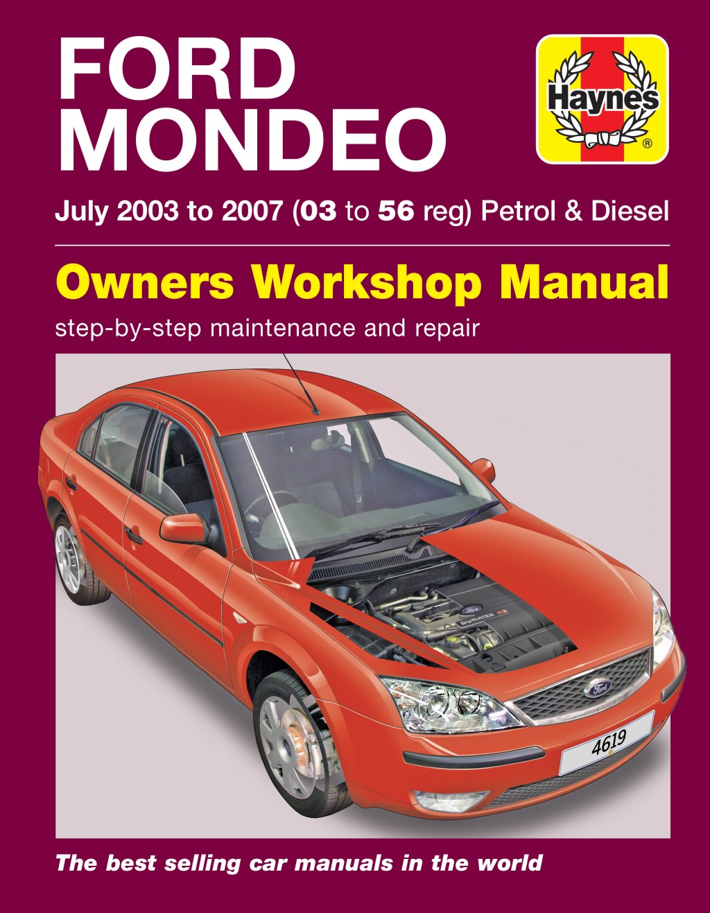 Picture of: Bundle: Ford Mondeo Petrol & Diesel (July  – ) Haynes Repair Manual