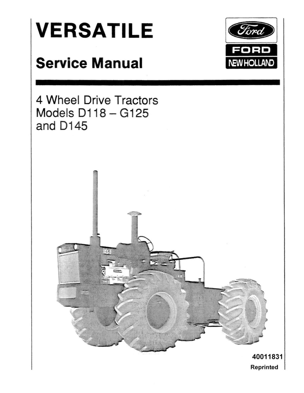 Picture of: Calaméo – Ford New Holland  Wheel Drive Tractor Models D G