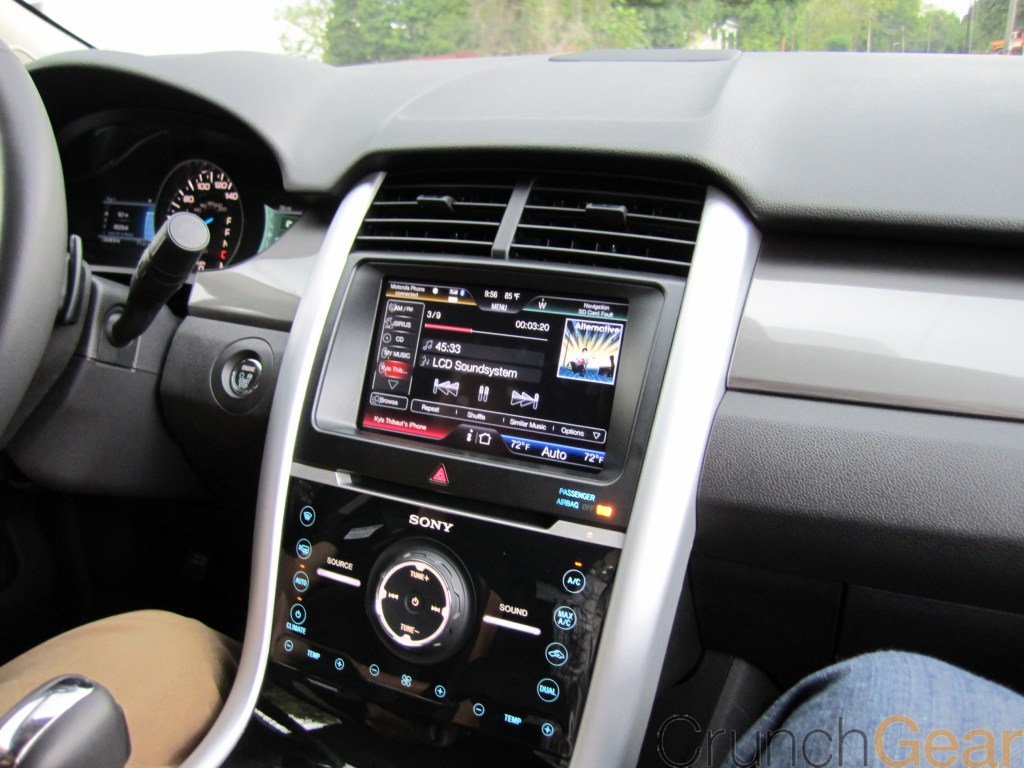 Picture of: Driven:  Ford Edge And Edge Sport With MyFord Touch  TechCrunch