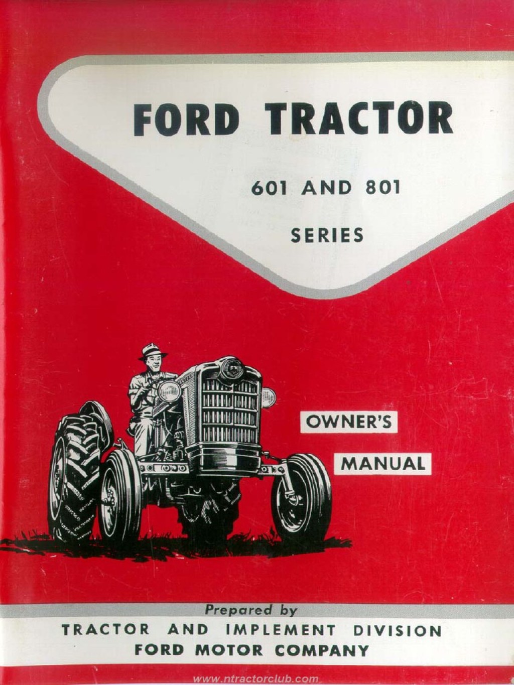 Picture of: Ford  &  Series Tractors – Owner’s Manual –   PDF