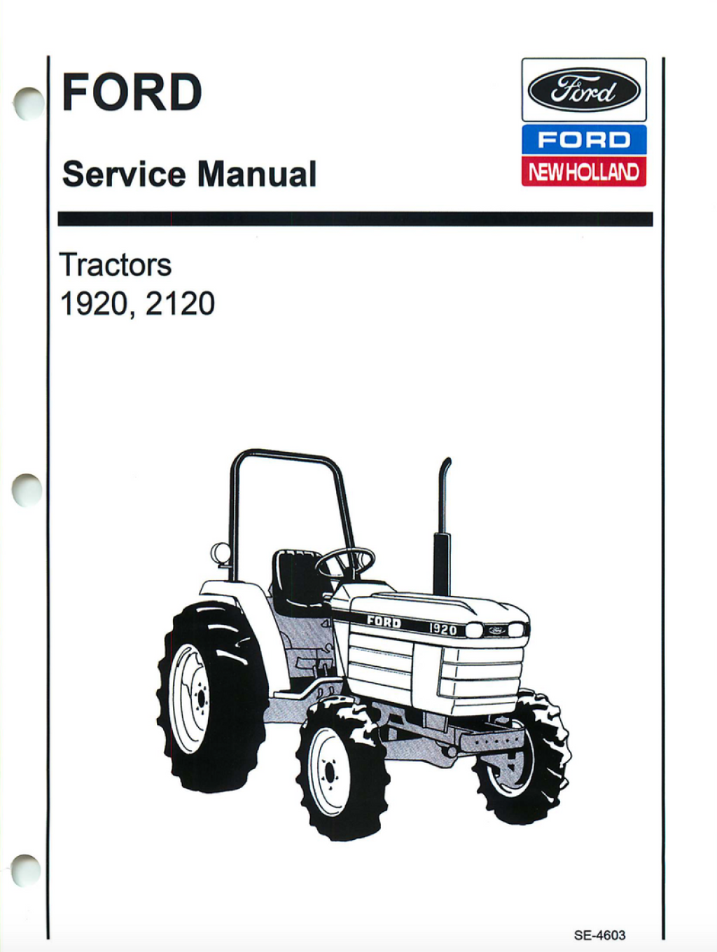 Picture of: Ford  and  Tractor – COMPLETE Service Manual