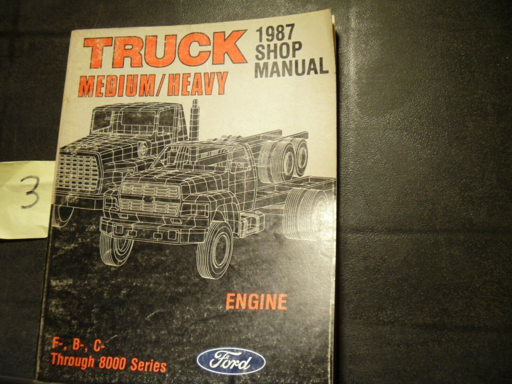 Picture of: Ford B B School Bus Engine Shop Service Repair Manual  eBay