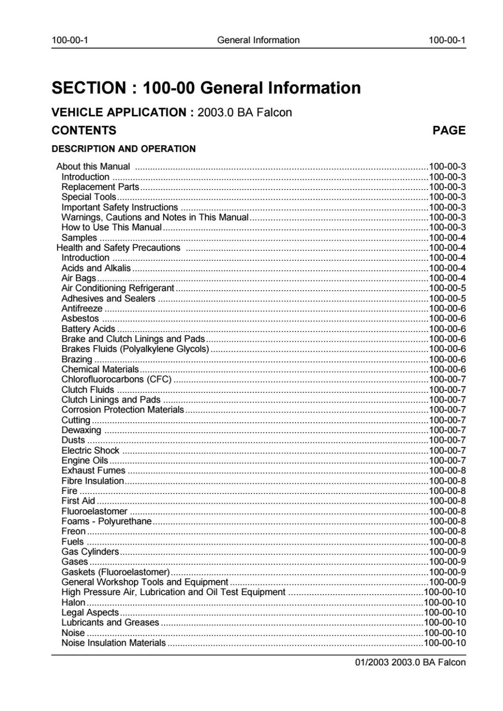 Picture of: FORD BA FALCON Service Repair Manual by  – Issuu