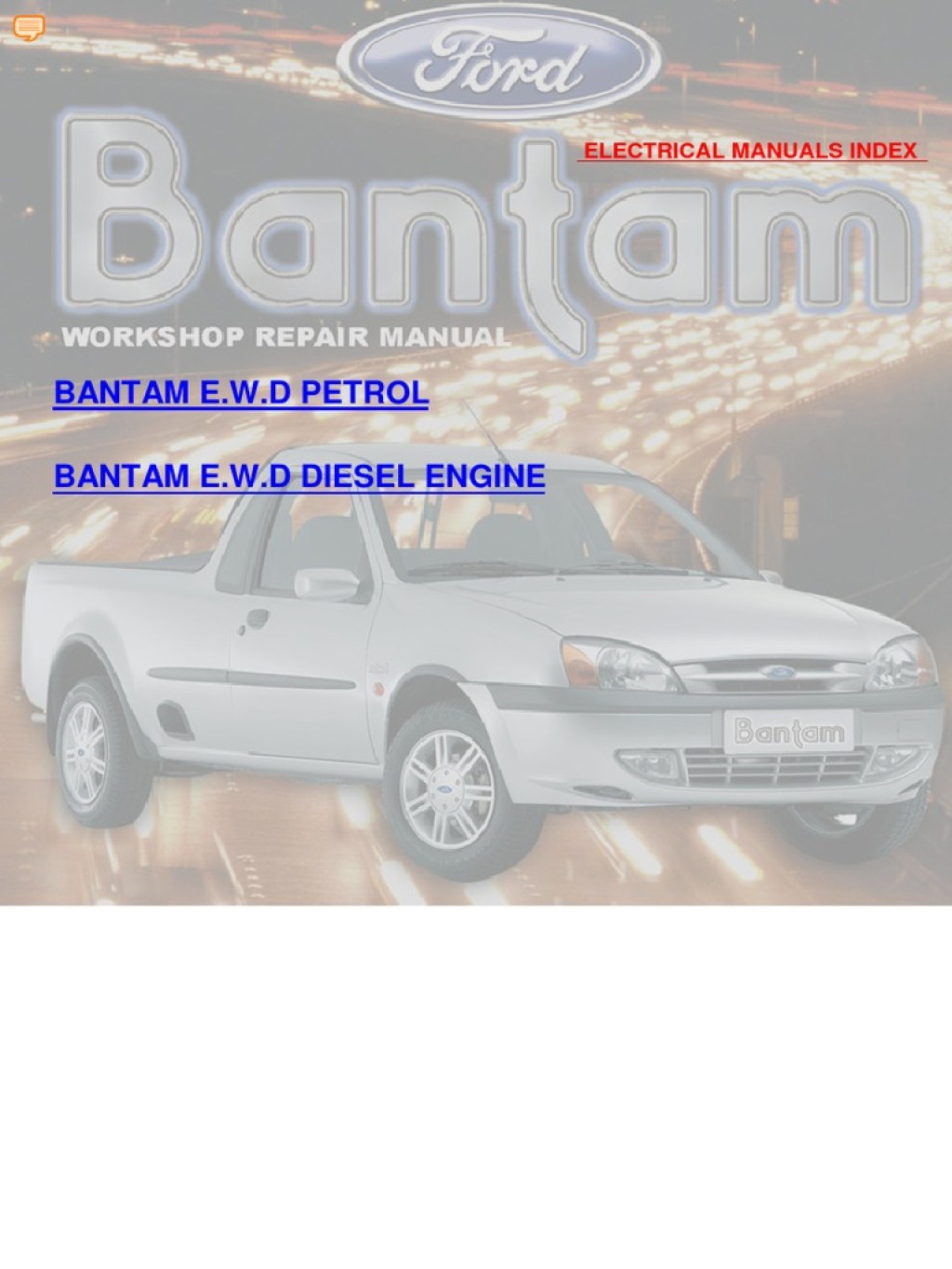 Picture of: – Ford Bantam Wiring Diagrams  PDF  Vehicles  Mechanical