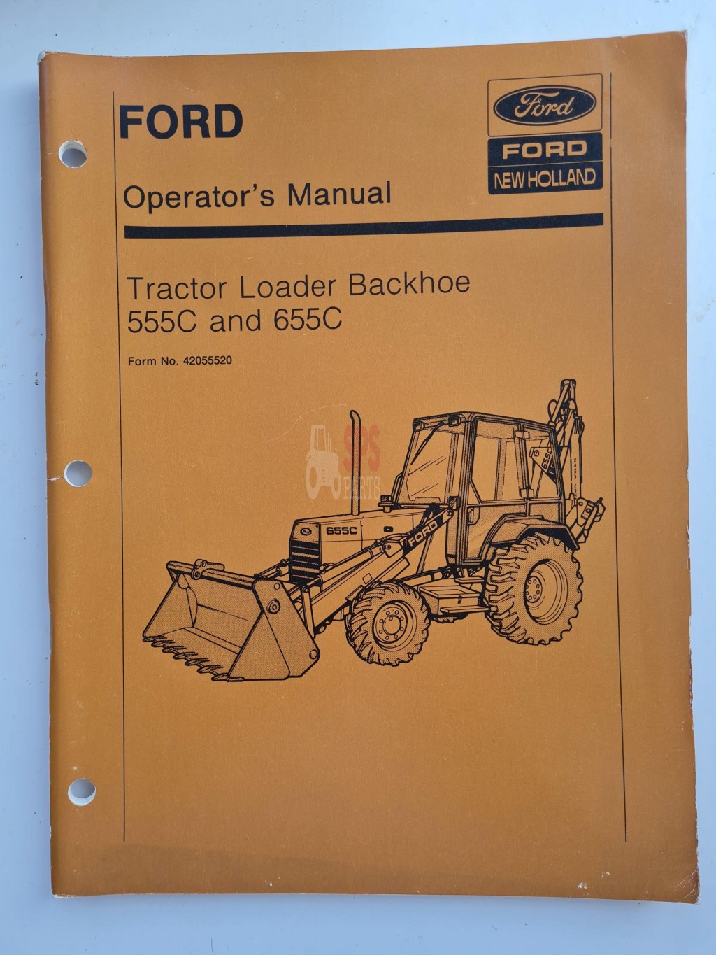 Picture of: Ford C & C Tractor Loader Backhoe Operators Manual – SPS Parts