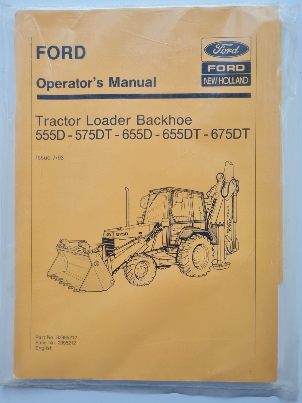 Picture of: Ford D DT D DT DT Tractor Loader Backhoe Operators