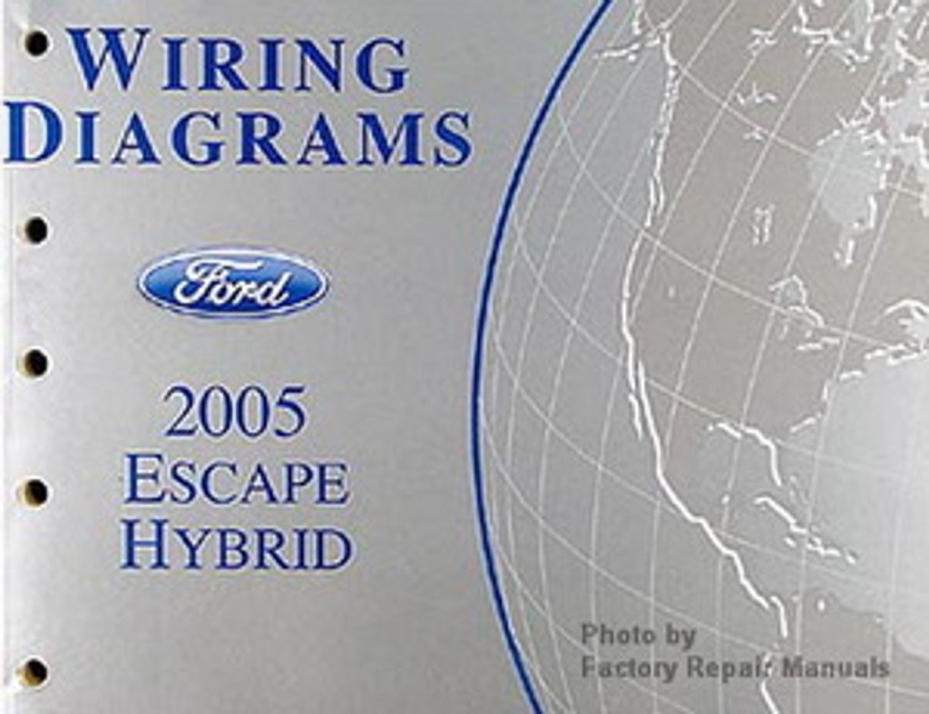 Picture of: Ford Escape Hybrid Electrical Wiring Diagrams Manual Original