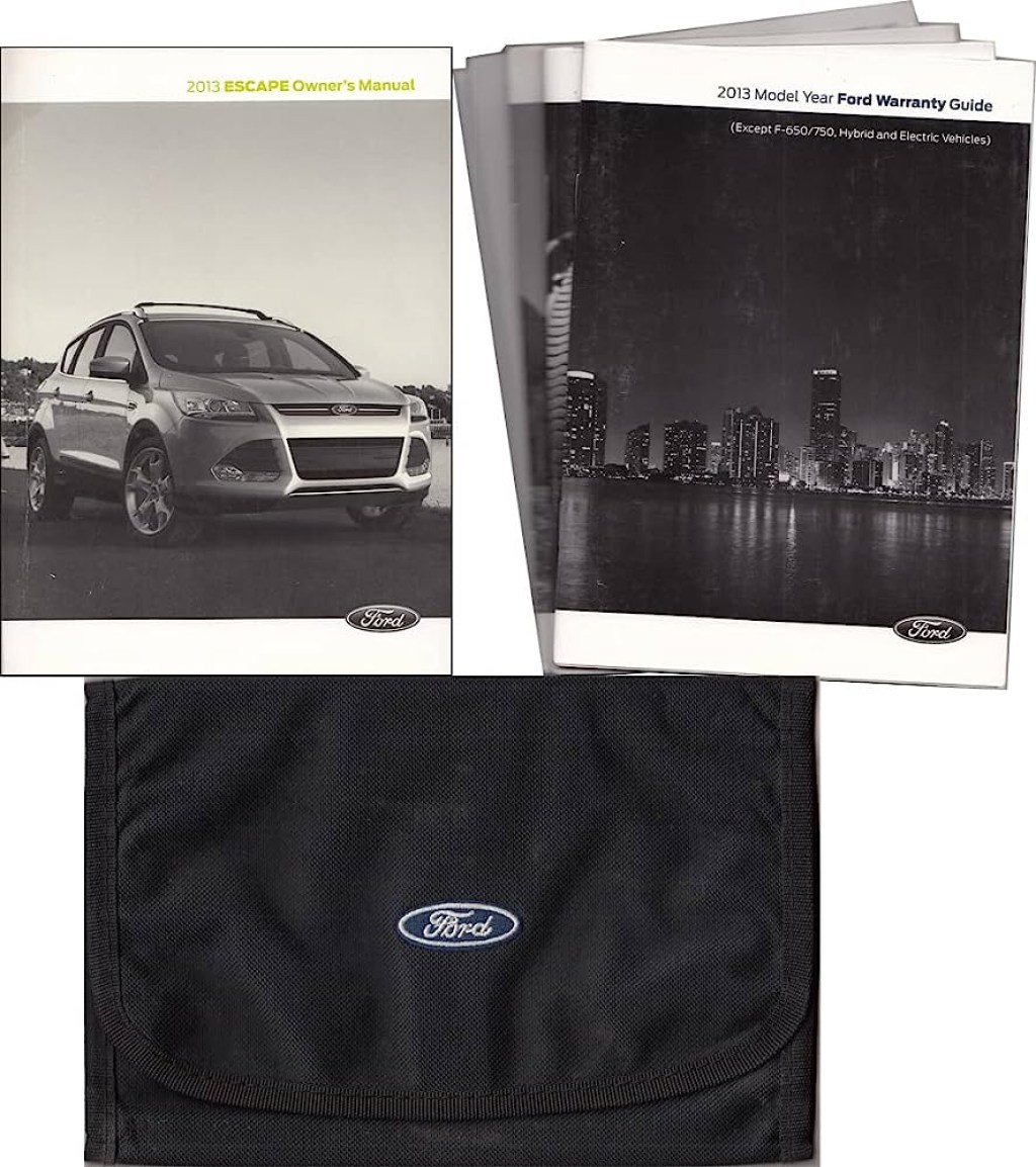 Picture of: Ford Escape Owners Manual Guide Book