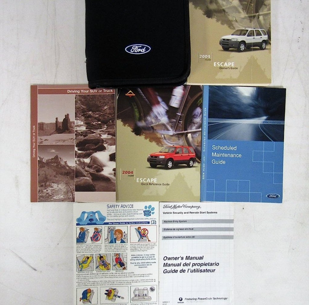 Picture of: Ford Escape Owners Manual