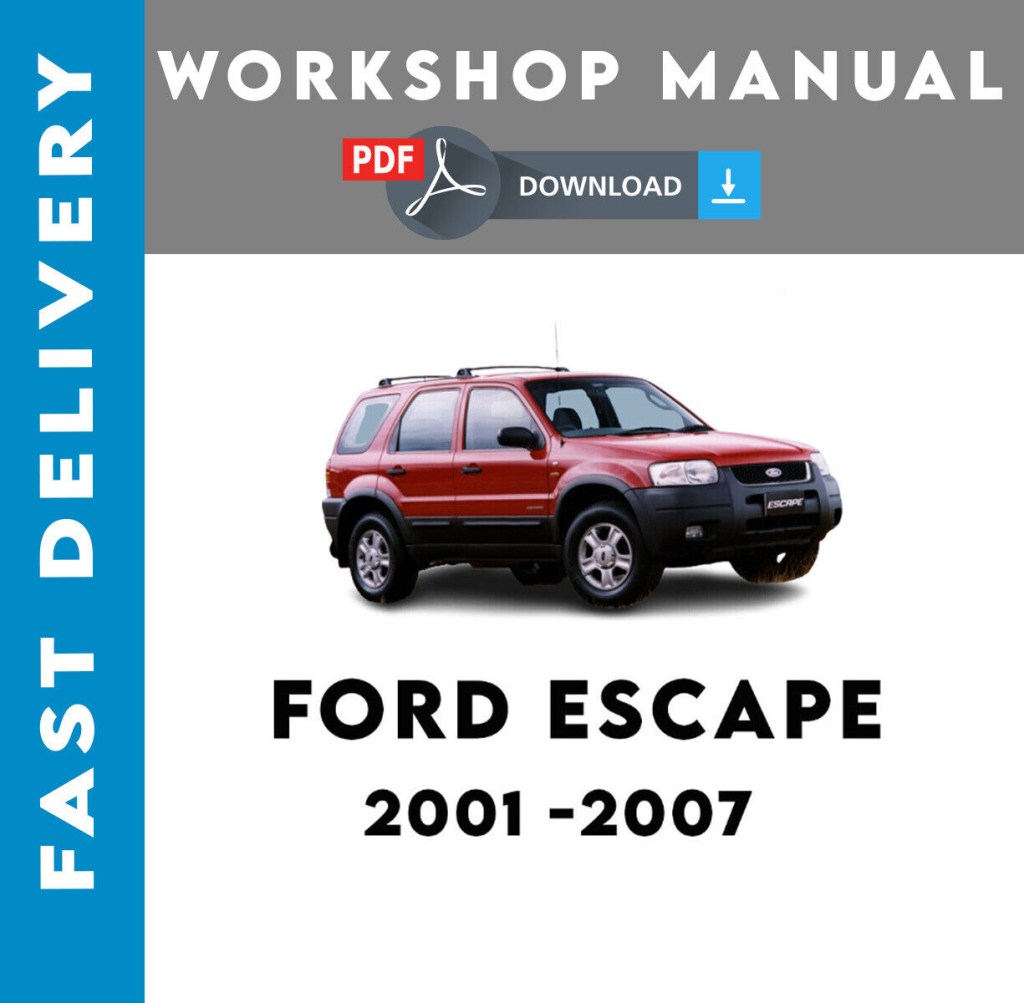Picture of: FORD ESCAPE        SERVICE REPAIR WORKSHOP  MANUAL
