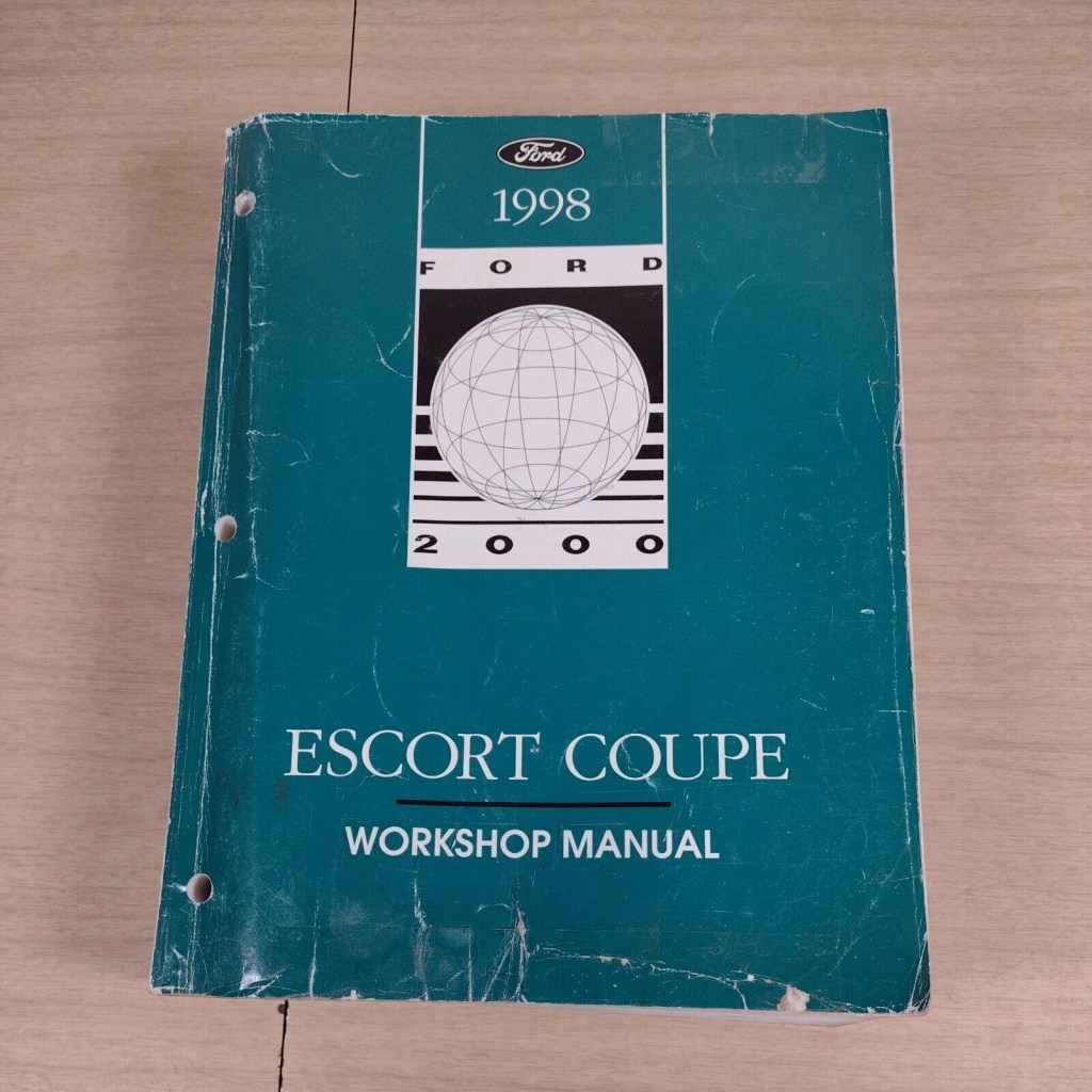 Picture of: Ford Escort ZX  Coupe Repair Shop Manual  ZX Original OEM
