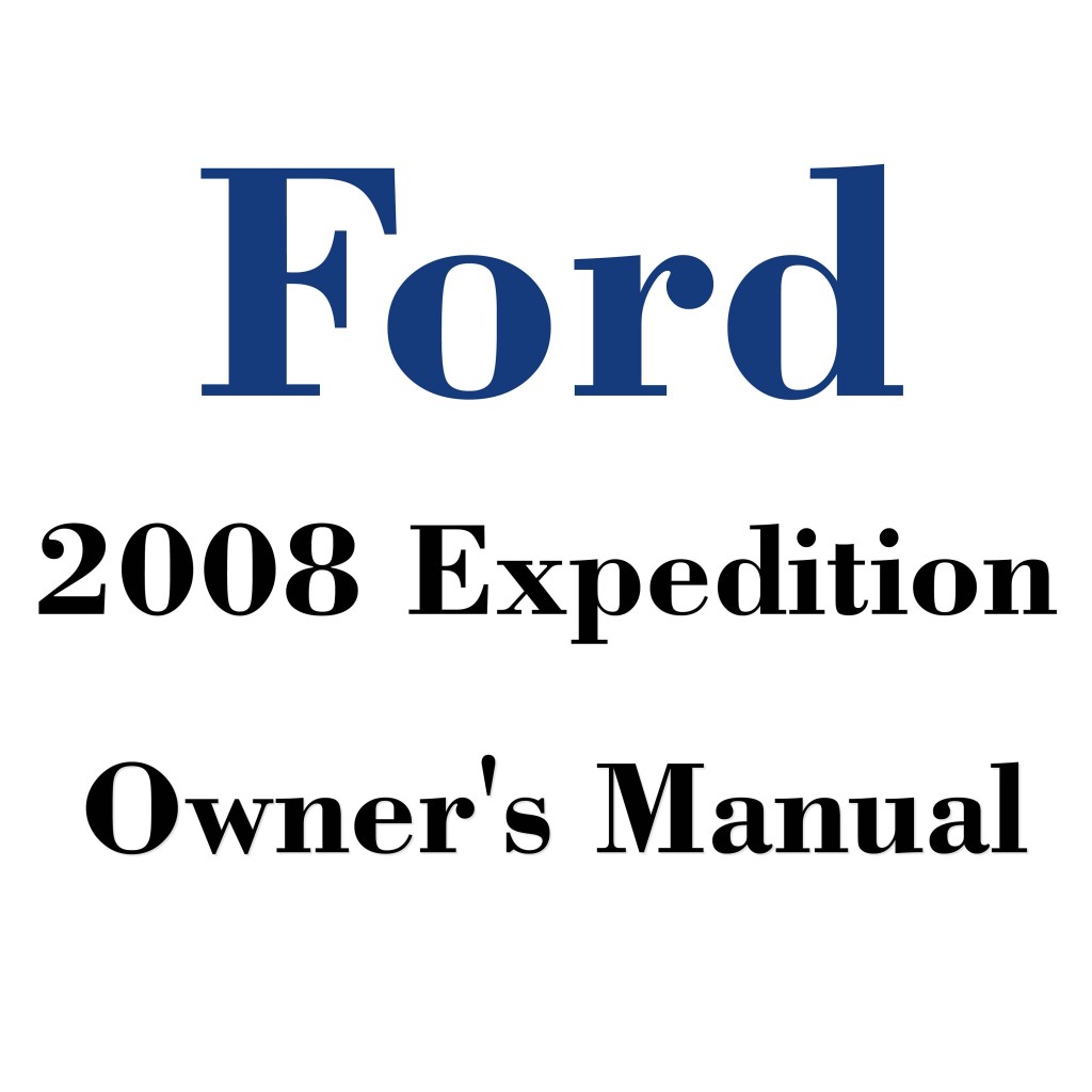 Picture of: Ford Expedition Owners Manual PDF Digital Download – Etsy