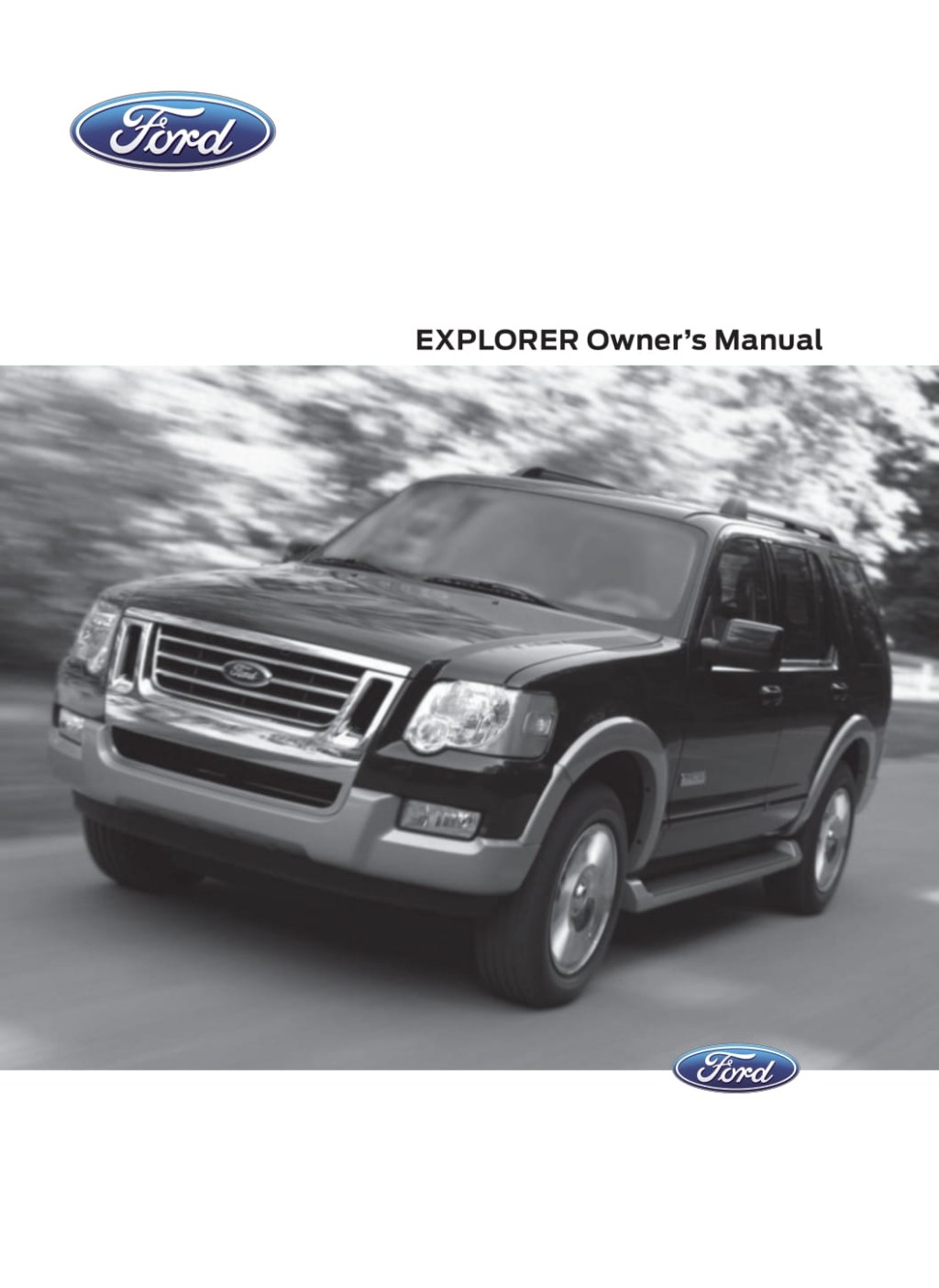 Picture of: – Ford Explorer Owner’s Manual  English