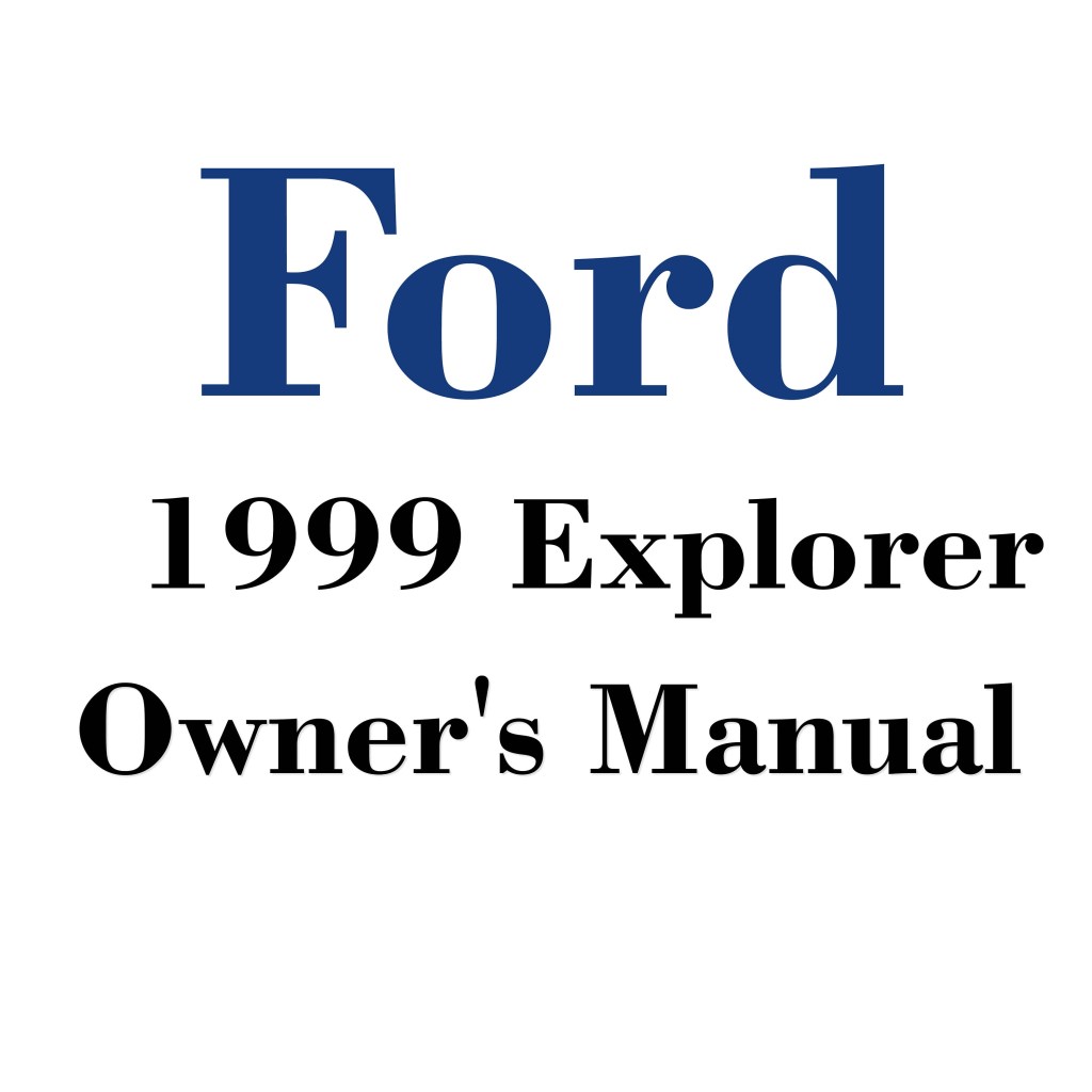 Picture of: Ford Explorer Owners Manual PDF Digital Download – Etsy