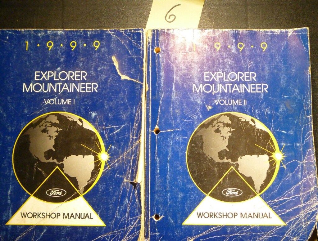 Picture of: Ford Explorer Shop Service Repair Manual Set XL XLT Eddie Bauer Limited