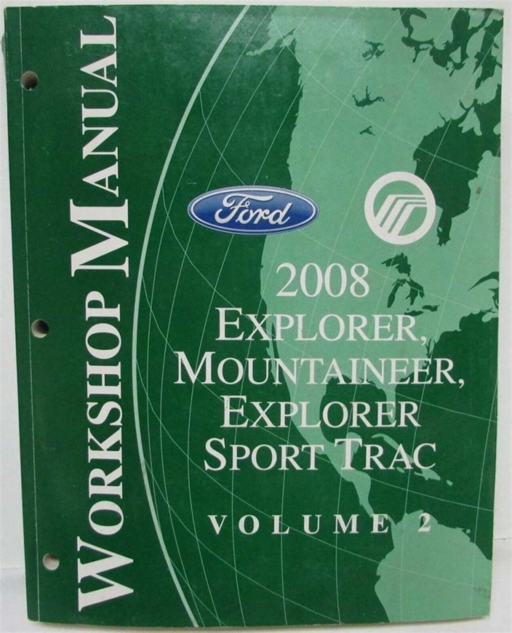 Picture of: Ford Explorer Sport Trac & Mercury Mountaineer Service Manual Set Vol  &