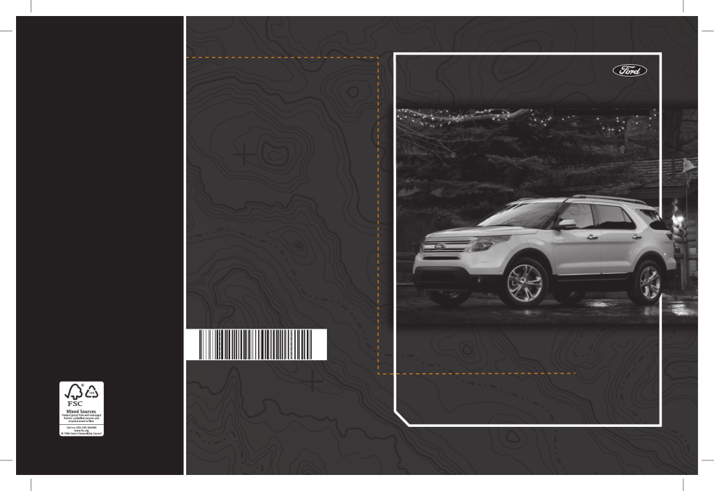 Picture of: Ford Explorer () user manual (English –  pages)