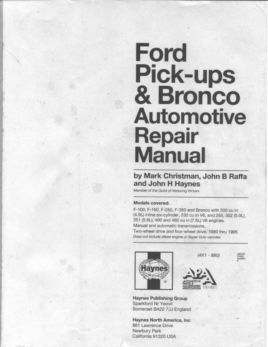 Picture of: Ford F- F Truck Complete Workshop Service Repair Manual
