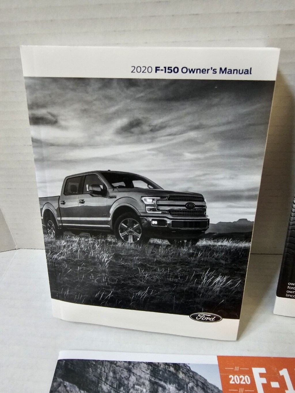 Picture of: Ford F Owners Manual With Case OEM Free Shipping  eBay