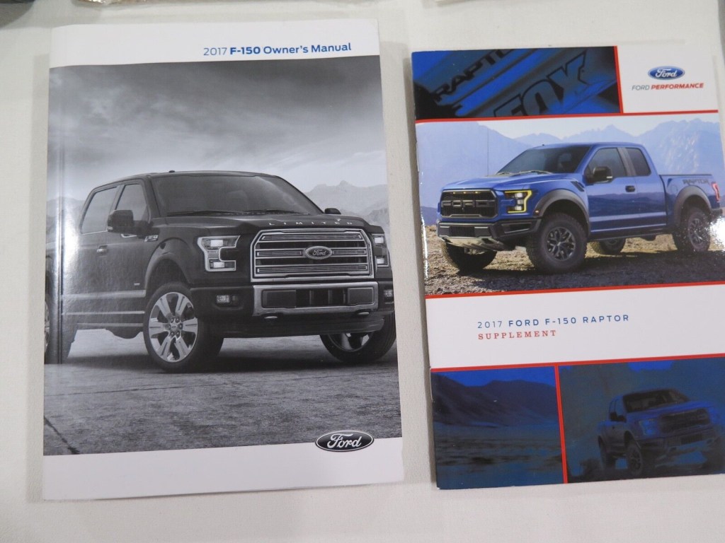 Picture of: Ford F- Raptor Owners Manual Set with Case OEM #