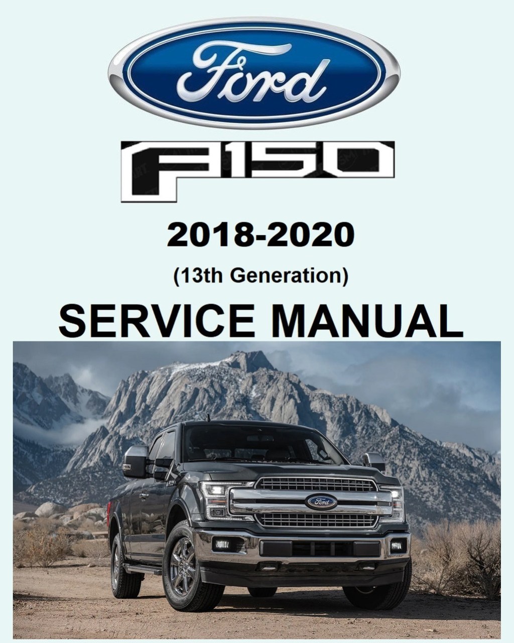 Picture of: Ford  F Raptor Service Manual