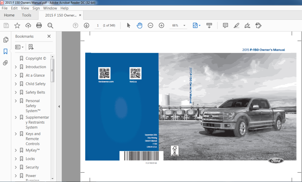 Picture of: Ford F- Truck Owners Manual – PDF DOWNLOAD – HeyDownloads