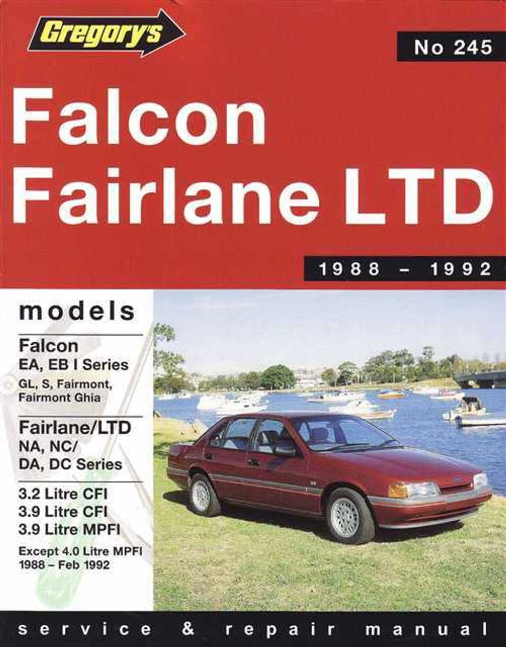 Picture of: Ford Falcon AE EB I / Fairlane NA, NC LTD DA, DC  –  Workshop Manual