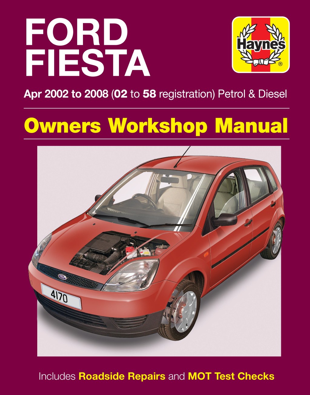 Picture of: Ford Fiesta Petrol & Diesel (Apr  – ) Haynes Repair Manual
