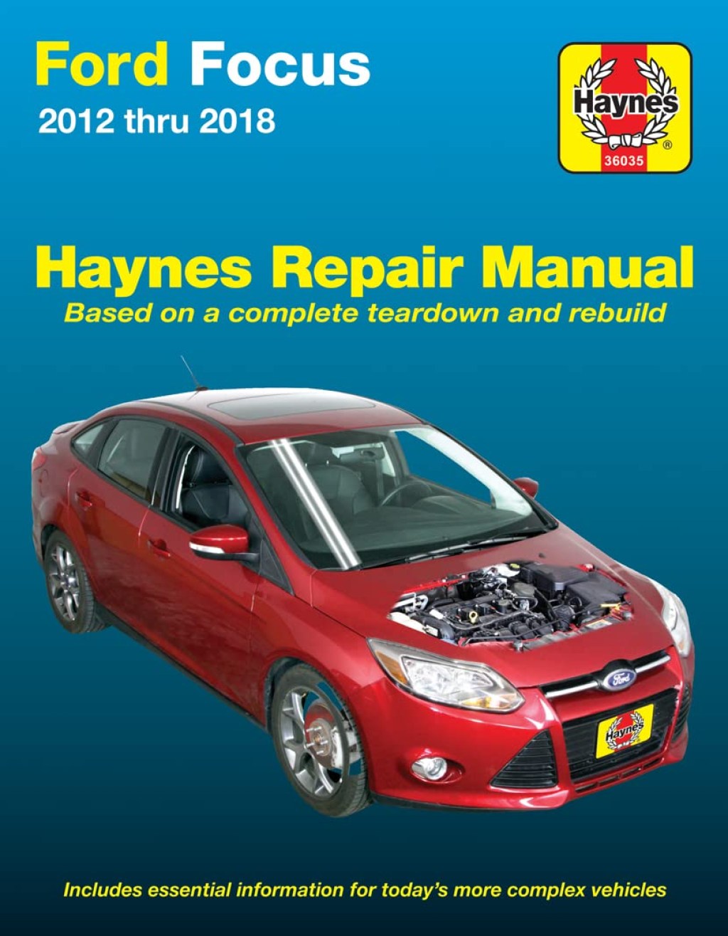 Picture of: Ford Focus Haynes Repair Manual:  Thru  – Based on a