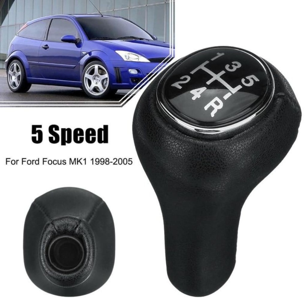Picture of: Ford Focus MK – Manual Gear Shifter Knob Leather  Speed