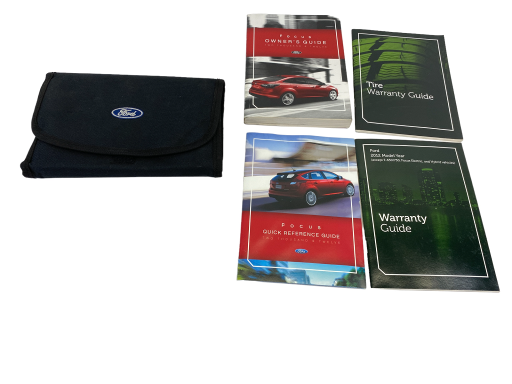 Picture of: Ford Focus Owners Manual Quick Reference Guide Book Set w/ Case OEM