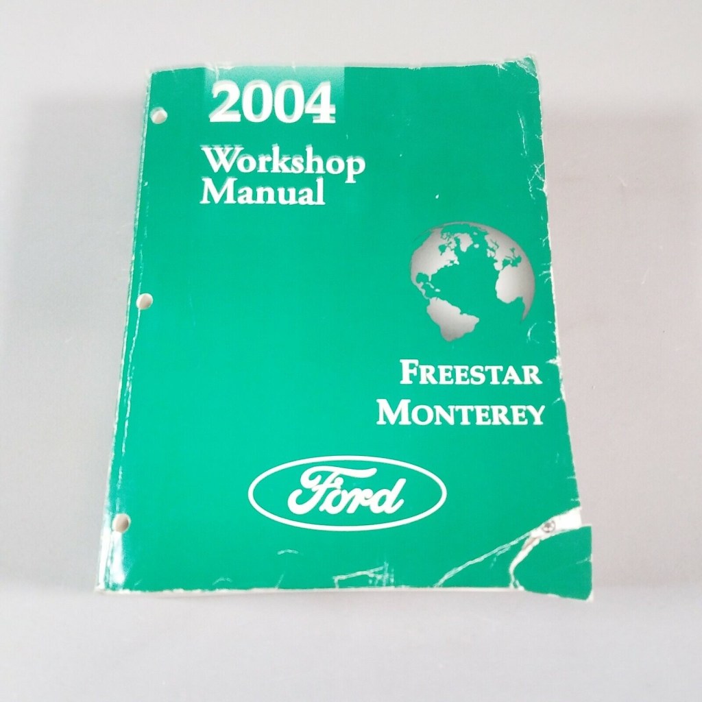 Picture of: Ford Freestar Monterey Original Service Repair Manual Book #F