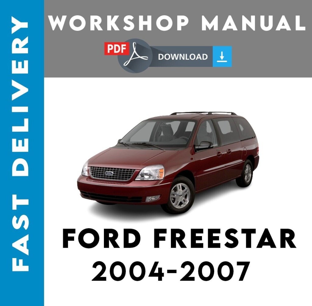 Picture of: FORD FREESTAR     SERVICE REPAIR WORKSHOP MANUAL