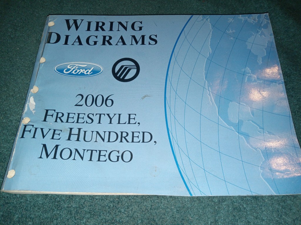 Picture of: FORD FREESTYLE / FIVE HUNDRED MONTEGO WIRING DIAGRAM SHOP MANUAL ORIG  BOOK