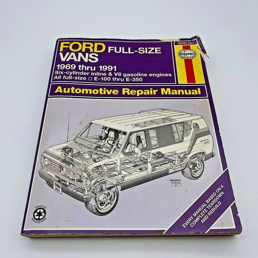 Picture of: Ford full-size vans automotive repair manual (Haynes owners workshop manual  series)