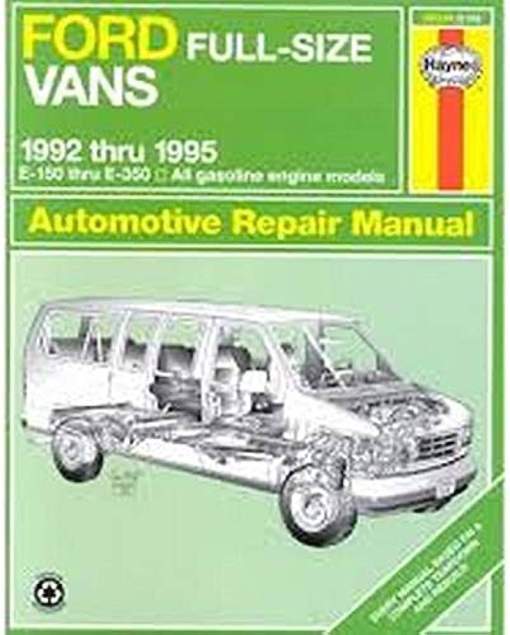 Picture of: Ford Full-size Vans Automotive Repair Manual:  to  (Haynes