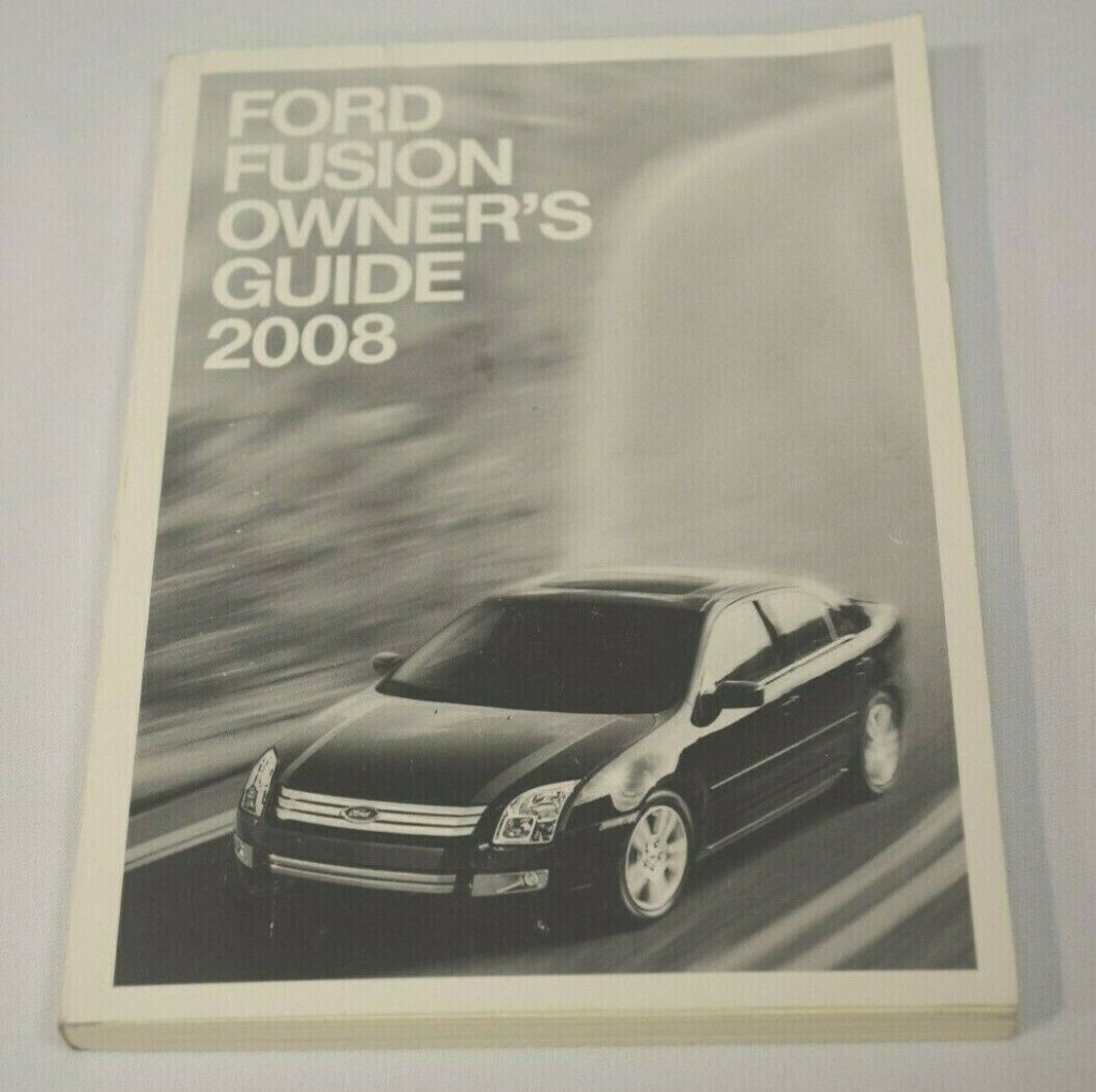 Picture of: FORD FUSION OWNERS MANUAL GUIDE BOOK