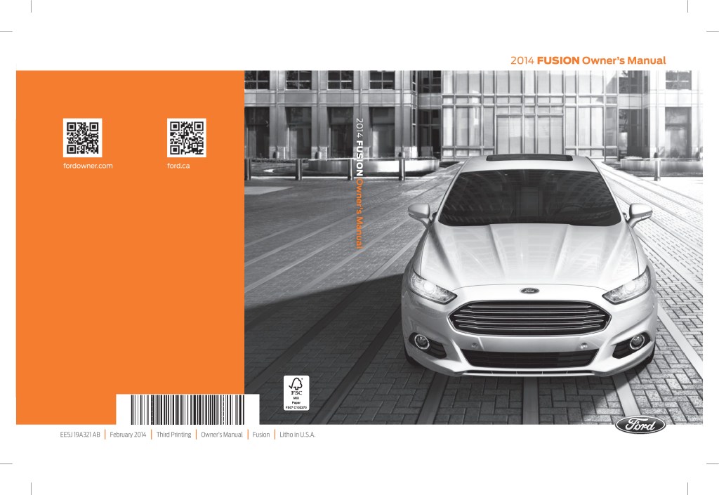 Picture of: Ford Fusion owners manual – OwnersMan