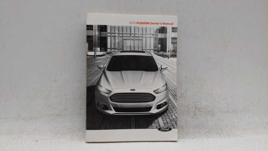 Picture of: Ford Fusion Owners Manual WXWXV