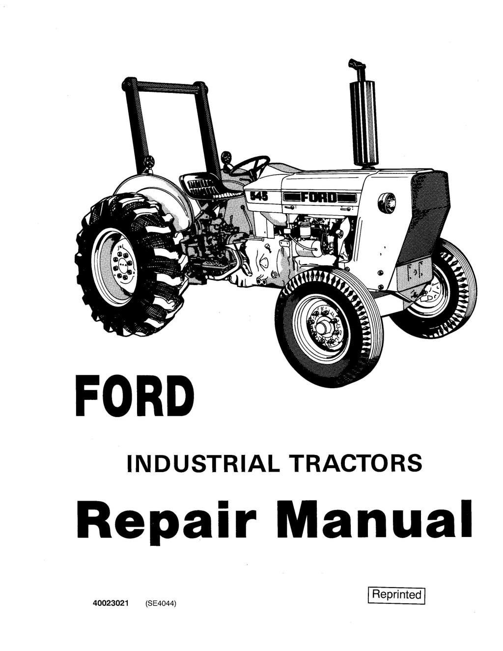 Picture of: Ford  Industrial Tractor Service Repair Manual by kmdisiodok