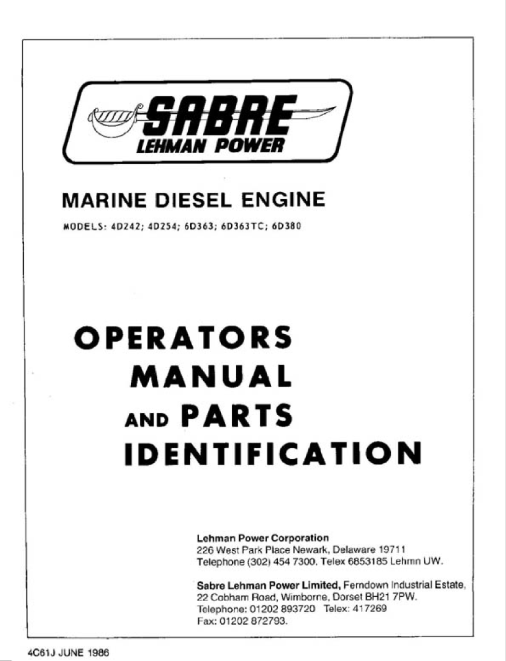 Picture of: Ford Lehman Workshop Manual