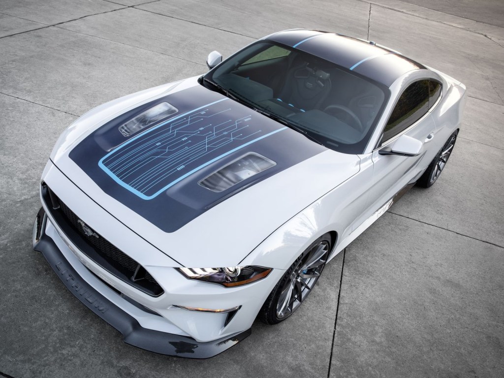 Picture of: Ford made an electric Mustang with a manual transmission – The Verge
