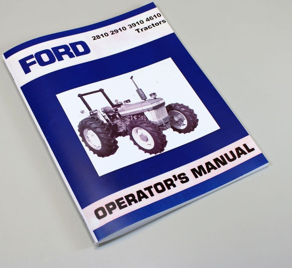 Picture of: FORD MODEL     TRACTOR OWNERS OPERATORS MANUAL MAINTENANCE  BOOK