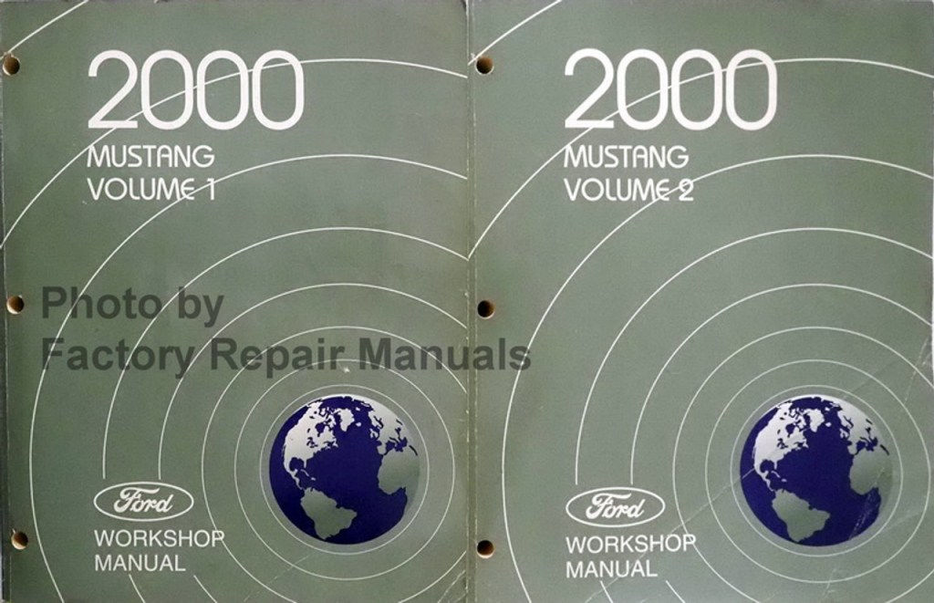 Picture of: Ford Mustang Factory Service Manual Set Original Shop Repair
