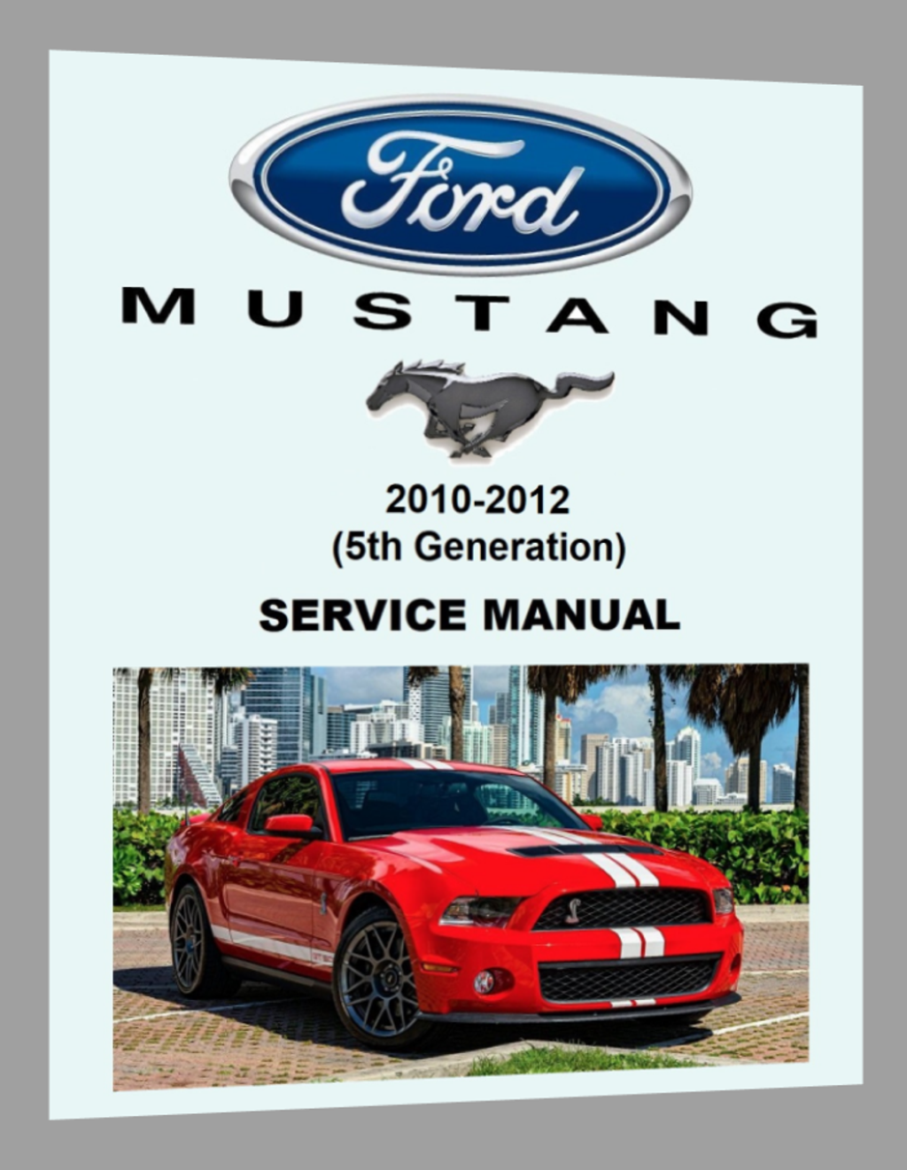 Picture of: Ford  Mustang V Premium Service Manual