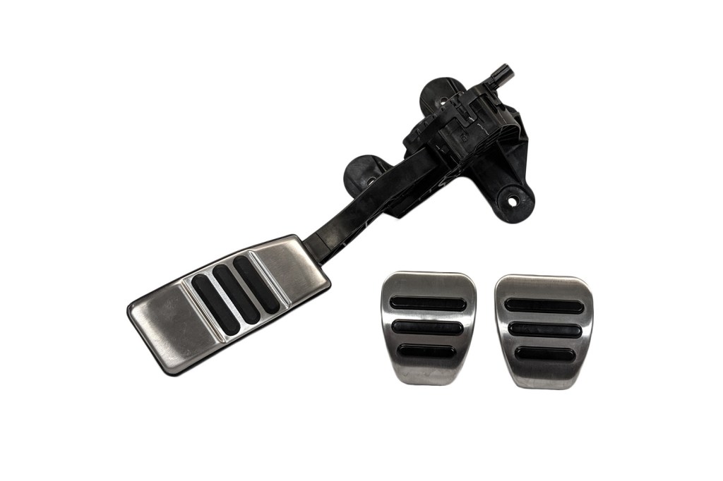 Picture of: Ford Performance M–BM Mustang Aluminum Pedal Kit