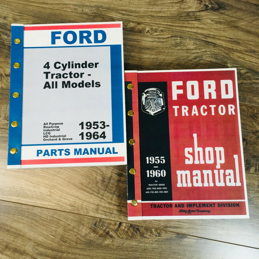 Picture of: FORD    POWERMASTER TRACTOR SERVICE REPAIR SHOP MANUAL PARTS  CATALOG