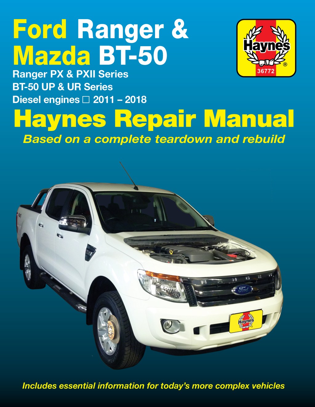 Picture of: Ford Ranger ( – ) Diesel  Haynes Manuals